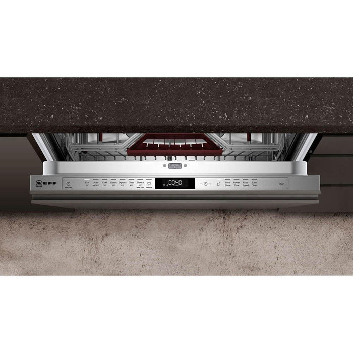 Neff N70 S187ZCX43G Fully Integrated 13 Place Dishwasher - Unbeatable Bathrooms