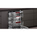 Neff N70 S187ECX23G Fully Integrated 14 Place Dishwasher - Unbeatable Bathrooms