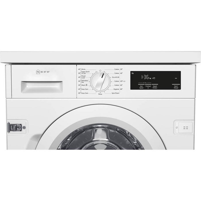 Neff W543BX1GB Built In 8kg 1400rpm Washing Machine - Unbeatable Bathrooms