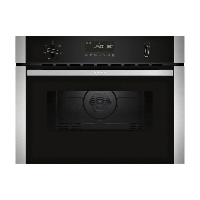 Neff N50 C1AMG84N0B Stainless Steel Built In Combi Microwave and Oven - Unbeatable Bathrooms