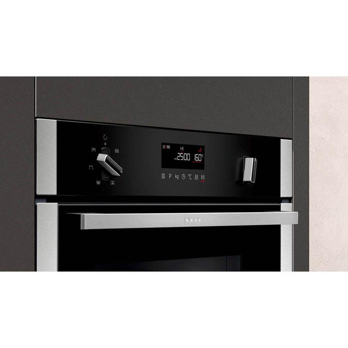 Neff N50 C1AMG84N0B Stainless Steel Built In Combi Microwave and Oven - Unbeatable Bathrooms