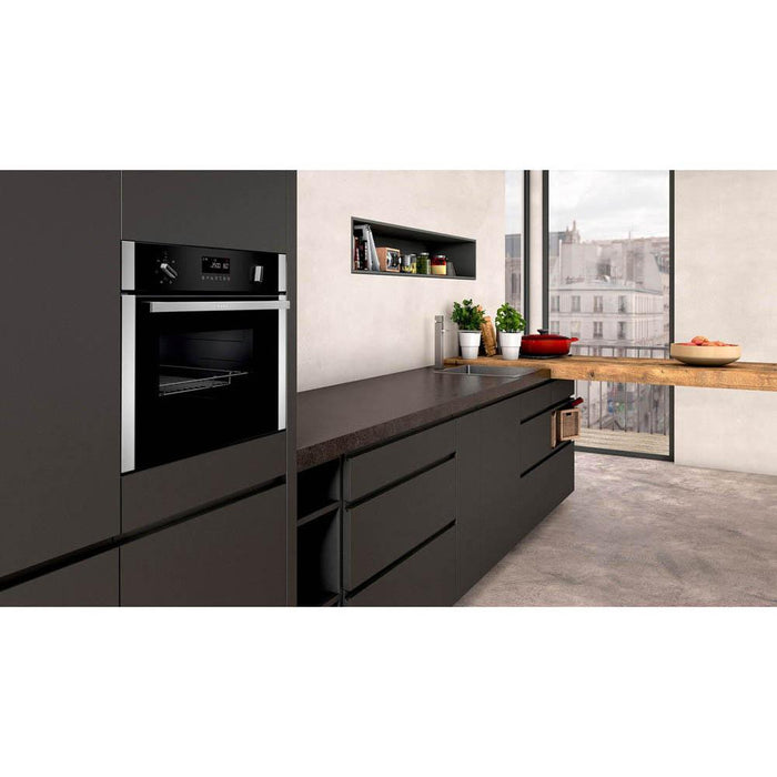 Neff N50 C1AMG84N0B Stainless Steel Built In Combi Microwave and Oven - Unbeatable Bathrooms