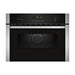 Neff N50 C1AMG84N0B Stainless Steel Built In Combi Microwave and Oven - Unbeatable Bathrooms