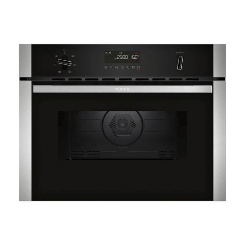 Neff N50 C1AMG84N0B Stainless Steel Built In Combi Microwave and Oven - Unbeatable Bathrooms