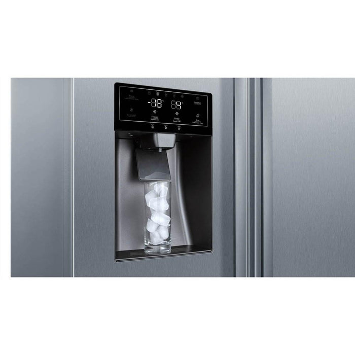 Neff N70 KA3923IE0G Freestanding Frost Free American Fridge Freezer - Stainless Steel - Unbeatable Bathrooms