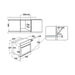 Whirlpool W7 OM4 4BPS1 P Built In Black and Stainless Steel Single Pyrolytic Oven - Unbeatable Bathrooms