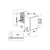 Whirlpool WIC 3C26 N UK Built In 14 Place Dishwasher - Unbeatable Bathrooms