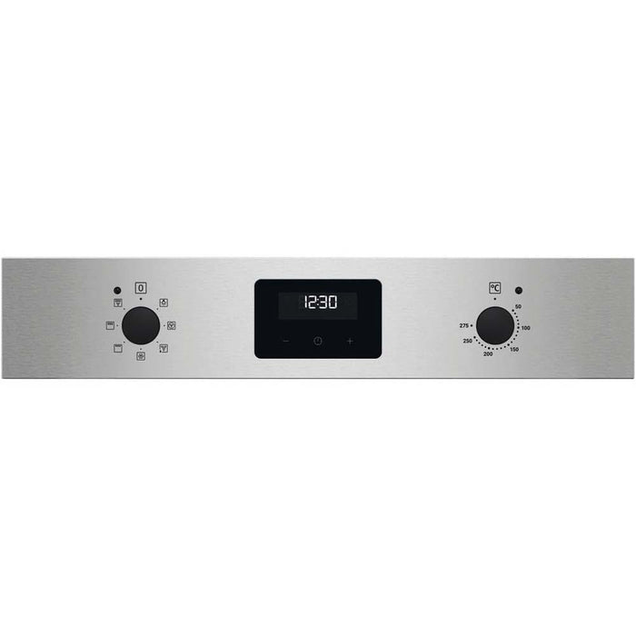 Zanussi ZOHNX3X1 Built In Stainless Steel Single Electric Oven - Unbeatable Bathrooms