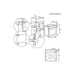Zanussi ZOHNX3X1 Built In Stainless Steel Single Electric Oven - Unbeatable Bathrooms