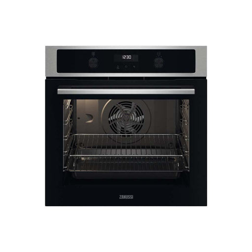 Zanussi ZOCND7X1 Built In Stainless Steel Single Electric Oven With PlusSteam - Unbeatable Bathrooms
