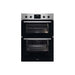 Zanussi ZKHNL3X1 Built In Double Stainless Steel Electric Oven - Unbeatable Bathrooms