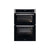 Zanussi ZKCNA4X1 Built In Double Stainless Steel Electric Oven - Unbeatable Bathrooms