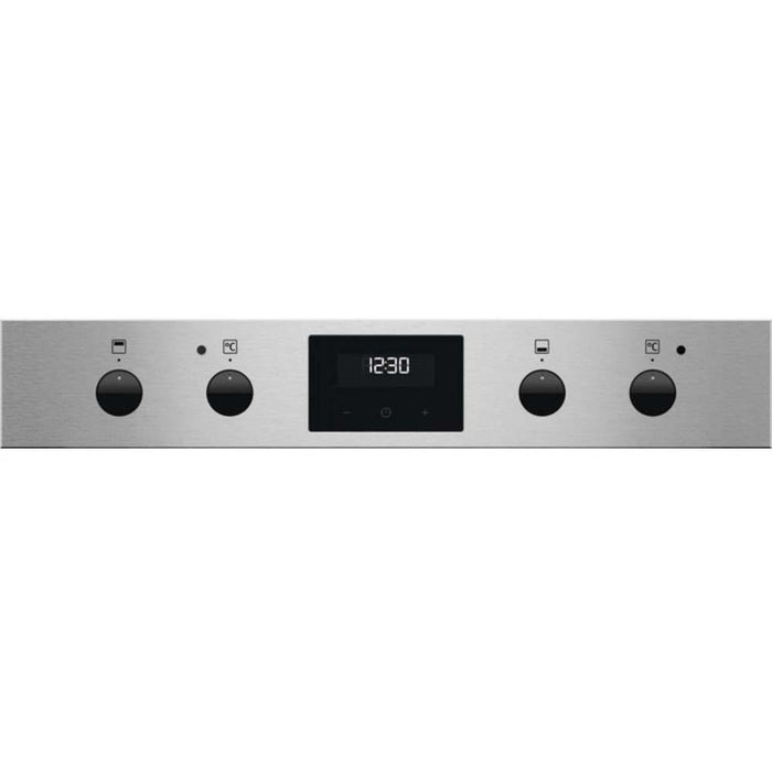 Zanussi ZPHNL3X1 Built Under Double Stainless Steel Electric Oven - Unbeatable Bathrooms
