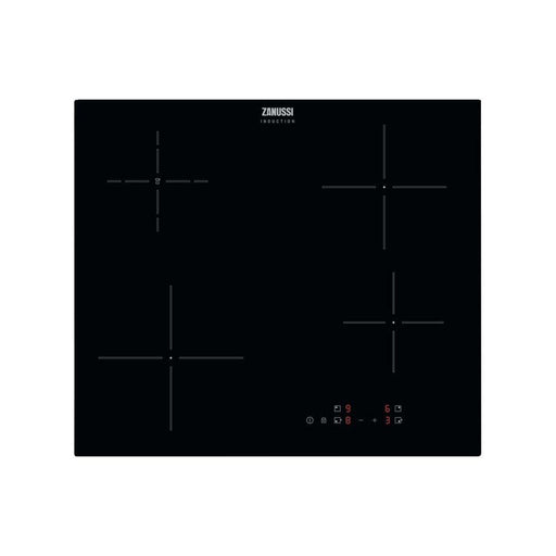 Zanussi ZITN646K 60cm Black Induction Hob - Unbeatable Bathrooms