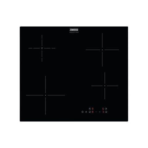 Zanussi ZITN646K 60cm Black Induction Hob - Unbeatable Bathrooms