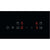 Zanussi ZITN646K 60cm Black Induction Hob - Unbeatable Bathrooms