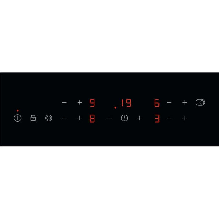 Zanussi ZHRN883K 80cm Black Electric Hob - Unbeatable Bathrooms