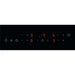 Zanussi ZHRN883K 80cm Black Electric Hob - Unbeatable Bathrooms