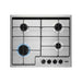 Zanussi ZGNN642X 60cm Stainless Steel Gas Hob - Unbeatable Bathrooms