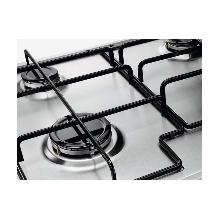 Zanussi ZGNN642X 60cm Stainless Steel Gas Hob - Unbeatable Bathrooms