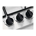 Zanussi ZGNN752X 75cm Stainless Steel Gas Hob - Unbeatable Bathrooms