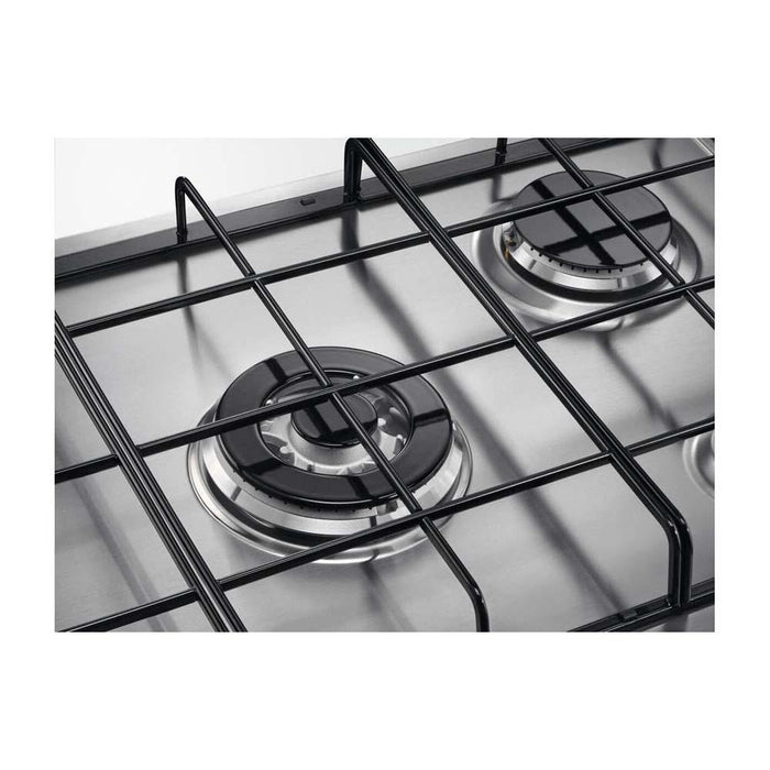 Zanussi ZGNN752X 75cm Stainless Steel Gas Hob - Unbeatable Bathrooms