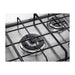 Zanussi ZGNN752X 75cm Stainless Steel Gas Hob - Unbeatable Bathrooms