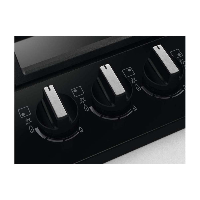 Zanussi ZGNN645K 60cm BlackGas Hob - Unbeatable Bathrooms