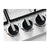Zanussi ZGNN645X 60cm Stainless Steel Gas Hob - Unbeatable Bathrooms