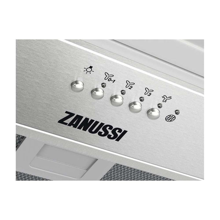 Zanussi ZFG816X 50cm Stainless Steel Canopy Hood - Unbeatable Bathrooms
