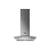 Zanussi ZHC62352X 60cm Stainless Steel Curved Glass Chimney Hood - Unbeatable Bathrooms