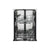 Zanussi ZSLN1211 Fully Integrated 9 Place Slimline Dishwasher - Unbeatable Bathrooms