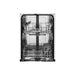 Zanussi ZSFN121W1 Free Standing 9 Place Slimline Dishwasher - White - Unbeatable Bathrooms