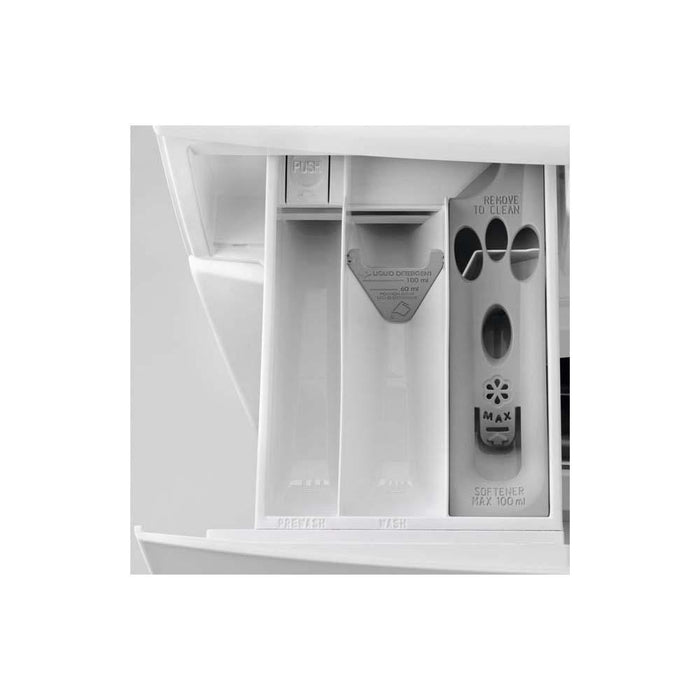 Zanussi ZWD86SB4PW White Free Standing 8kg Washer Dryer- - Unbeatable Bathrooms