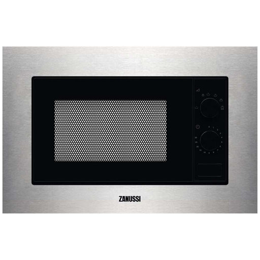 Zanussi ZMSN5SX Built In Stainless Steel Framed Microwave - Unbeatable Bathrooms