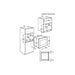 Zanussi ZMSN5SX Built In Stainless Steel Framed Microwave - Unbeatable Bathrooms