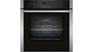 Neff N50 B6ACH7AN0A Stainless Steel Built In Single Slide and Hide Pyrolytic Oven - Unbeatable Bathrooms