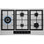 AEG HGB95522YM 90cm Stainless Steel Gas Hob - Unbeatable Bathrooms