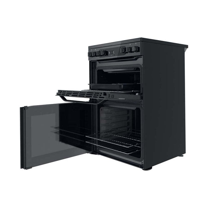 Hotpoint HDM67V92HCB/UK Black Electric Cooker - Unbeatable Bathrooms