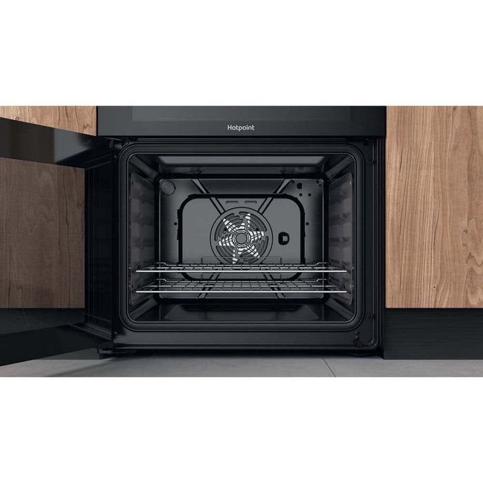 Hotpoint HDM67V92HCB/UK Black Electric Cooker - Unbeatable Bathrooms