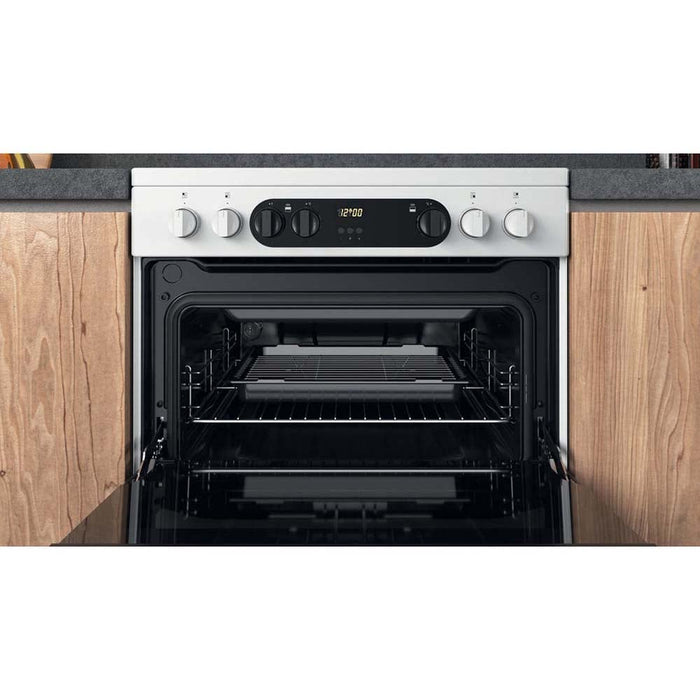 Hotpoint HDM67V9CMW/U White Electric Cooker - Unbeatable Bathrooms