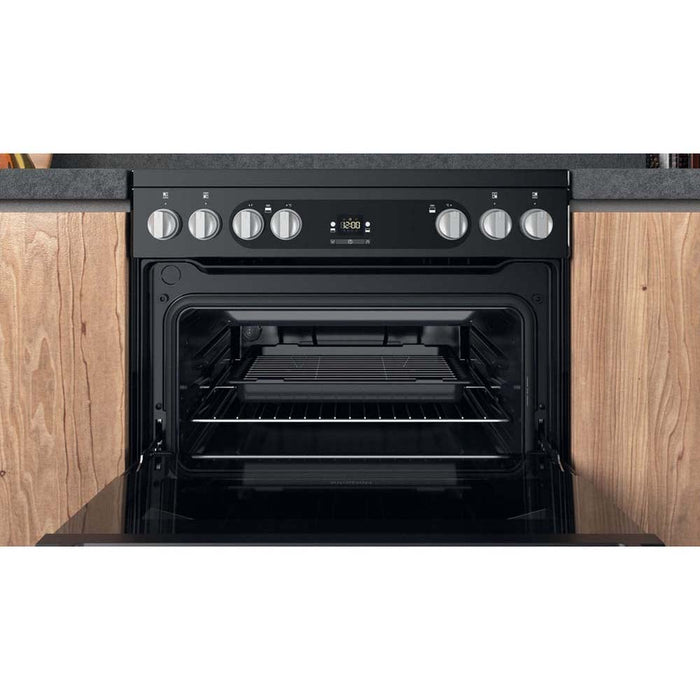 Hotpoint HDM67V9HCB/U Black Electric Cooker - Unbeatable Bathrooms