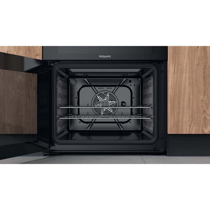 Hotpoint HDM67V9HCB/U Black Electric Cooker - Unbeatable Bathrooms