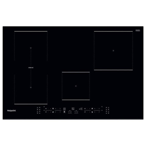 Hotpoint TB 3977B BF 77cm Black Induction Hob - Unbeatable Bathrooms
