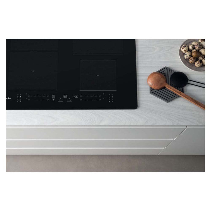 Hotpoint TS 5760F NE 60cm Black Induction Hob - Unbeatable Bathrooms
