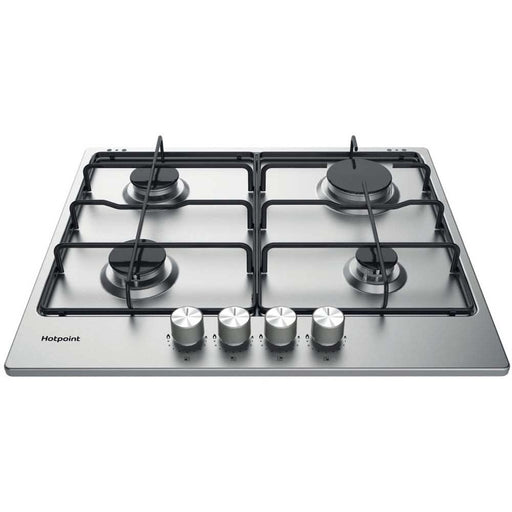 Hotpoint PPH 60P F IX UK 60cm Stainless Steel Gas Hob - Unbeatable Bathrooms
