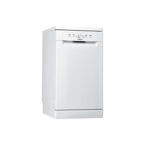 Hotpoint HSFE 1B19 UK N Free Standing 10 Place Slimline Dishwasher - Unbeatable Bathrooms