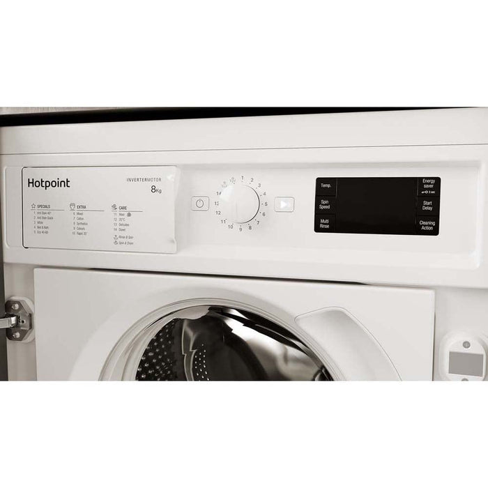 Hotpoint BI WMHG 81484 UK Built In 8kg 1400rpm Washing Machine - Unbeatable Bathrooms