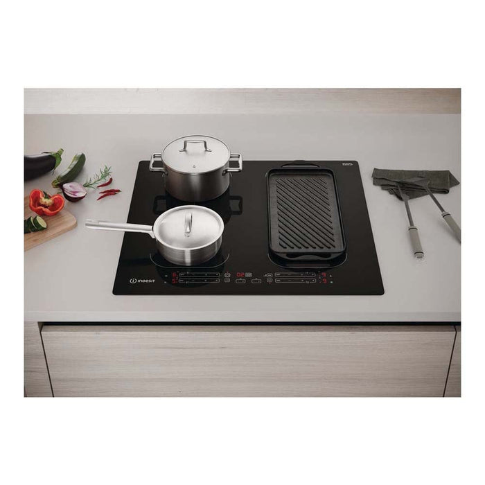 Indesit IB88B60NE 60cm Black Induction Hob - Unbeatable Bathrooms