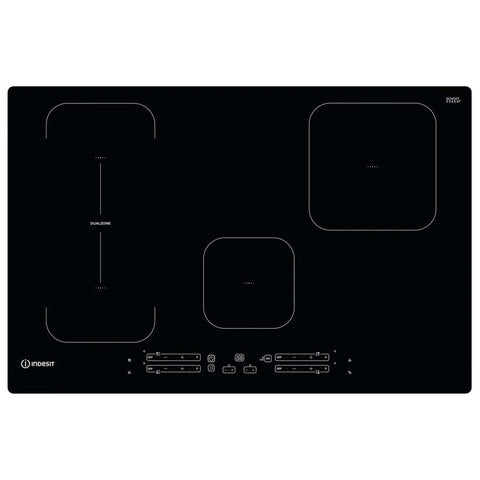 Indesit IB 21B77 NE 77cm Black Induction Hob - Unbeatable Bathrooms